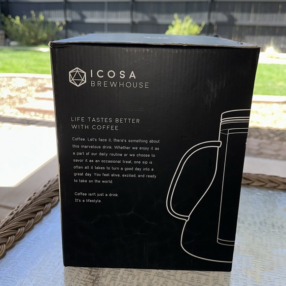 Nib Icosa brewhouse Arctic Cold Brew Coffee System -3 piece set - Picture 5 of 8